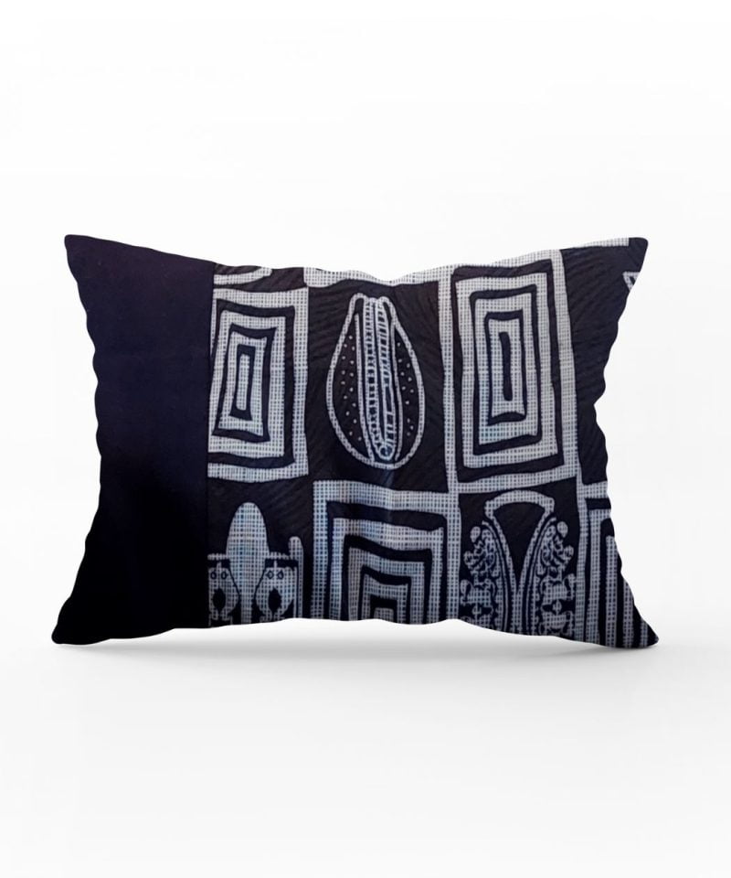 Housse de coussin Bangangté II 100% Made in Africa par OJI HOME