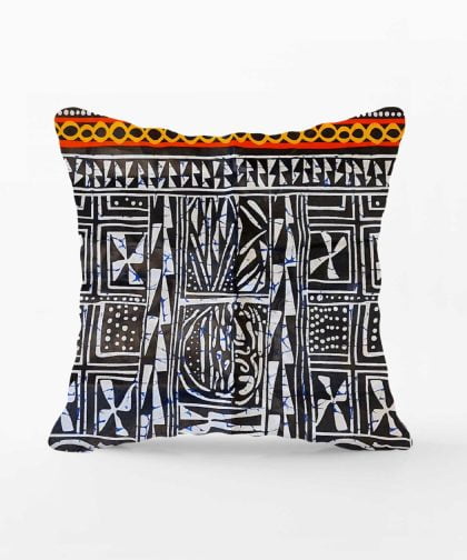 Housse de coussin Grassfield - 100% Made in Africa par OJI HOME